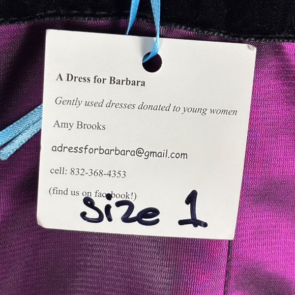 NWT VTG Zum Zum Niki Livas Juniors Y2K 90s Evening Gown Sz 1 Babydoll Prom Party - Picture 9 of 15